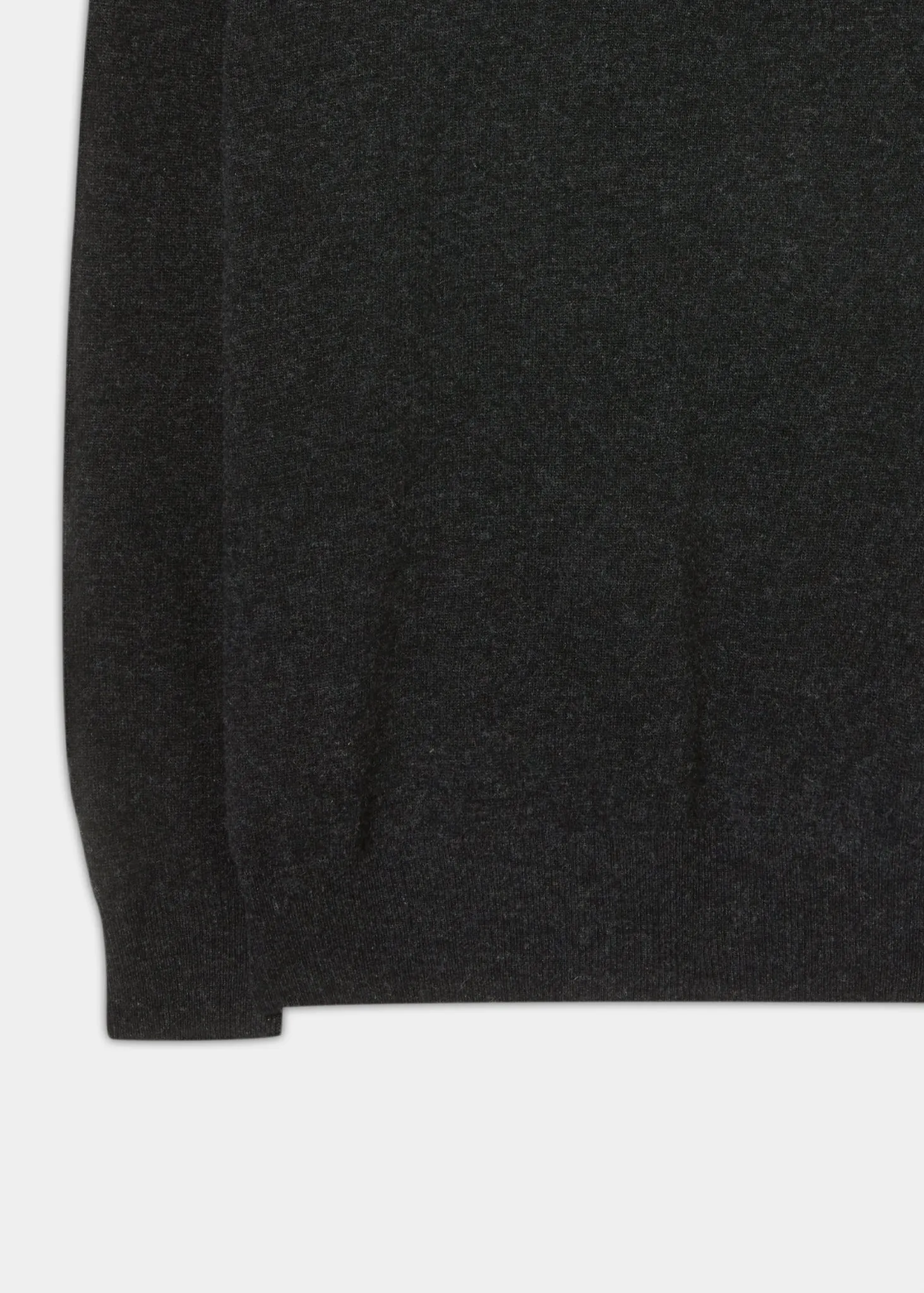 Albury Geelong Wool Jumper in Charcoal - Regular Fit