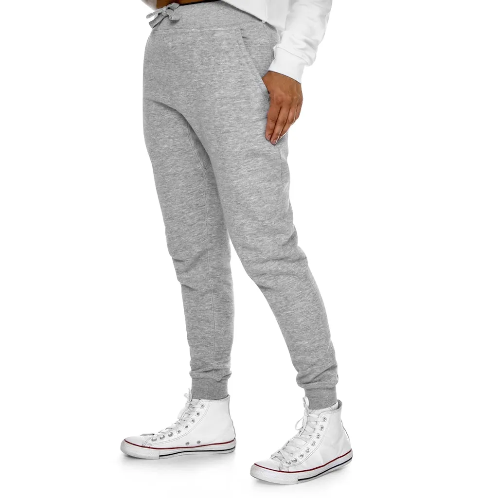 Black Amara Premium Fleece Joggers