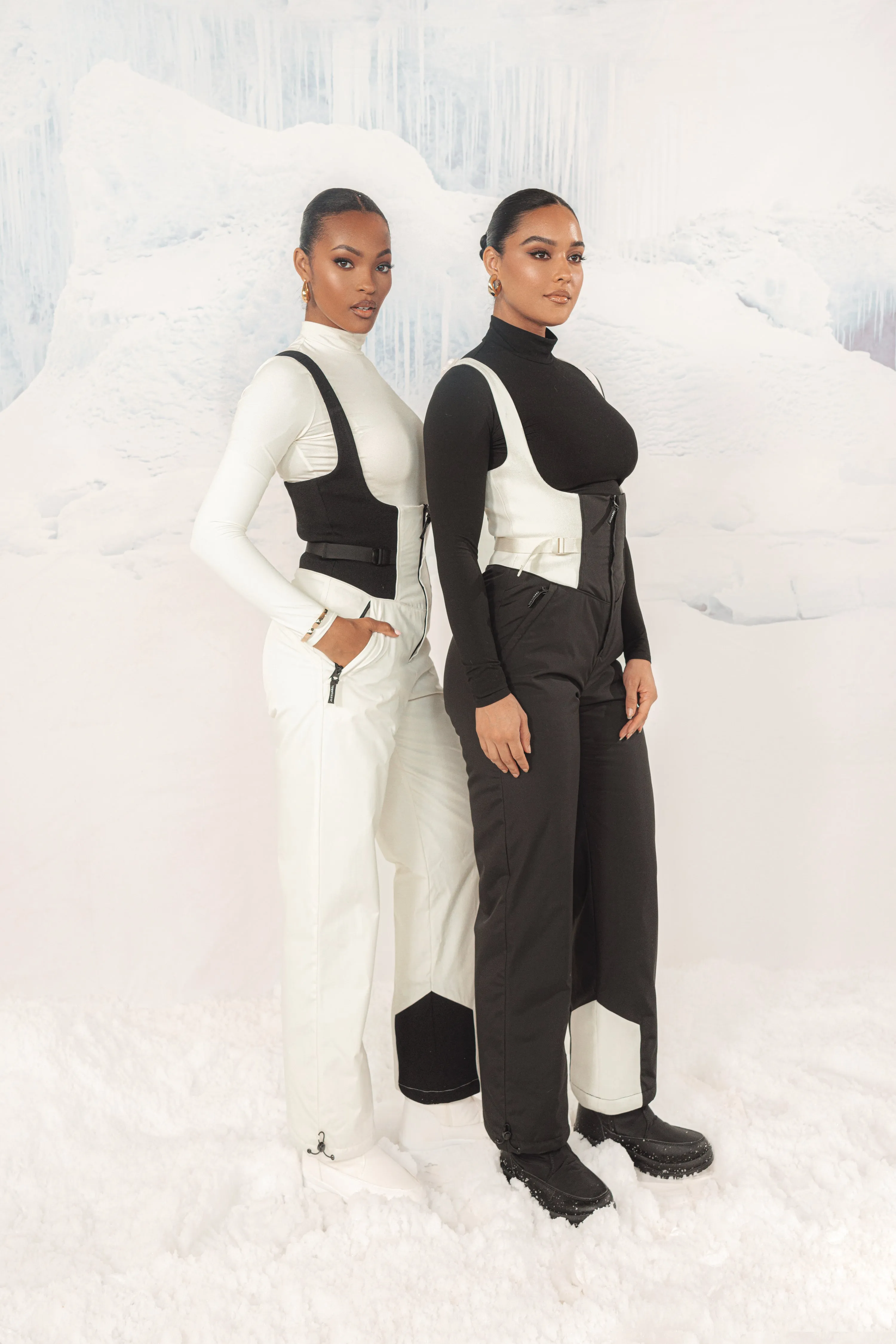 Black/Ivory Highland Jumpsuit