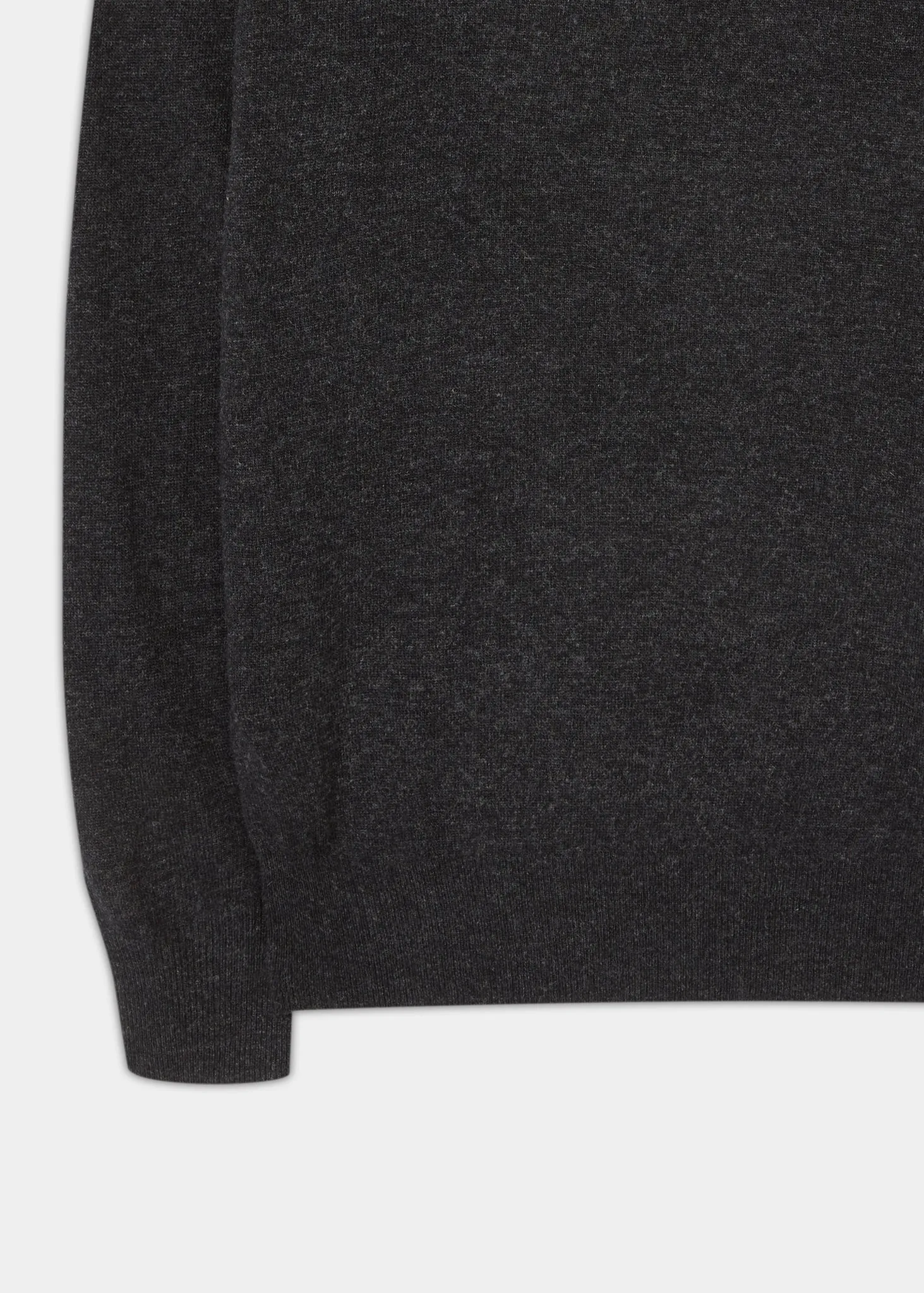 Brisbane Geelong Wool Jumper in Charcoal - Regular Fit