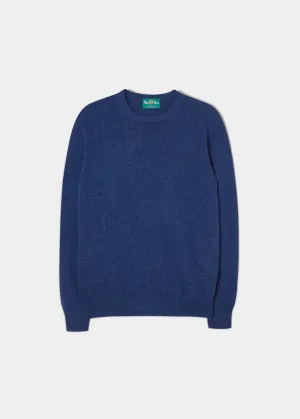 Brisbane Geelong Wool Jumper in Indigo - Regular Fit