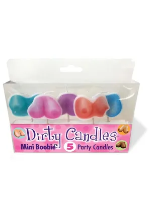 Candyprints Dirty Candles Boobie Party Candles