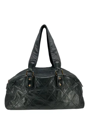 Chanel Quilted Lambskin Cloudy Bundle Bowler Bag