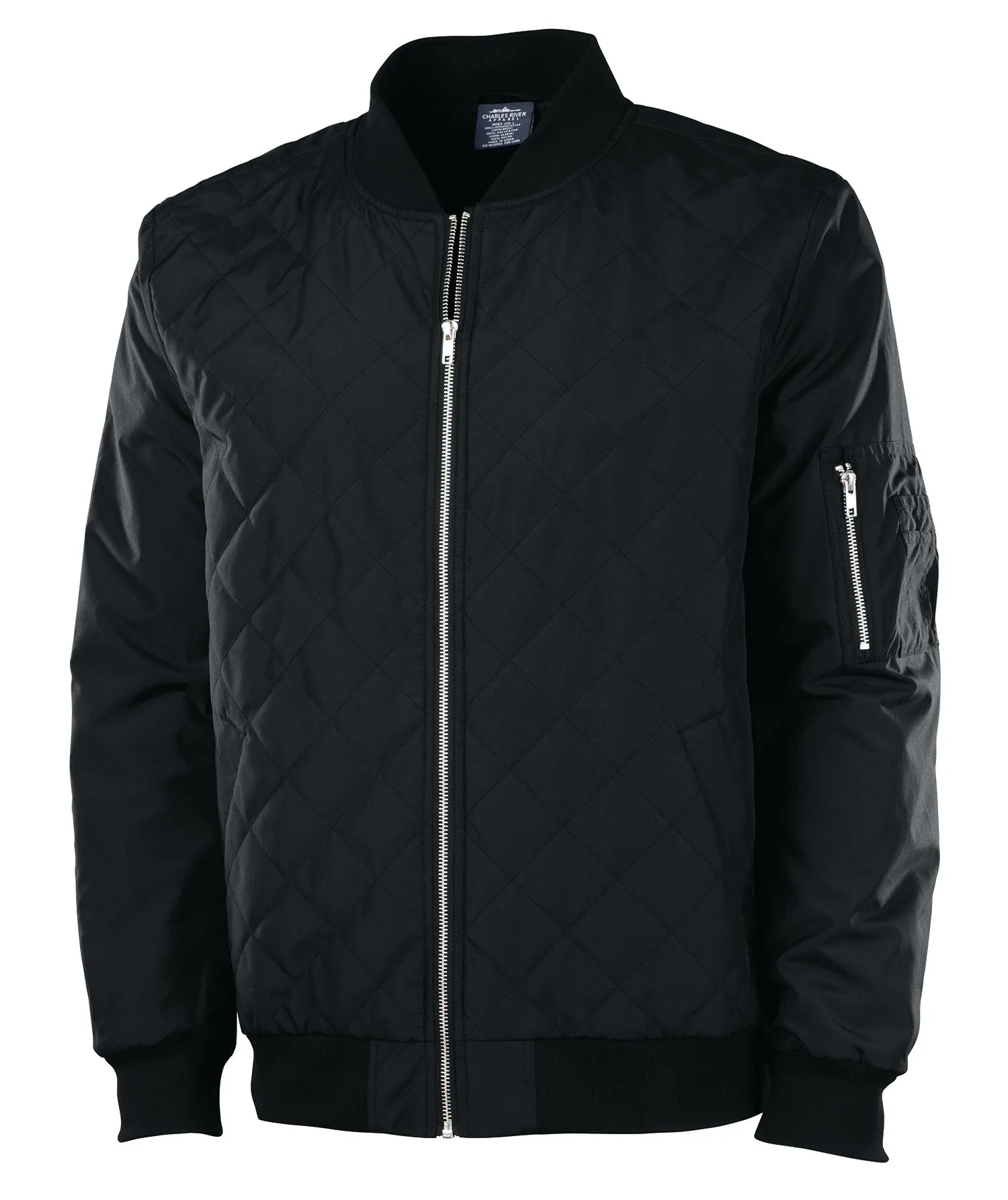 Charles River Men's Quilted Boston Flight Jacket