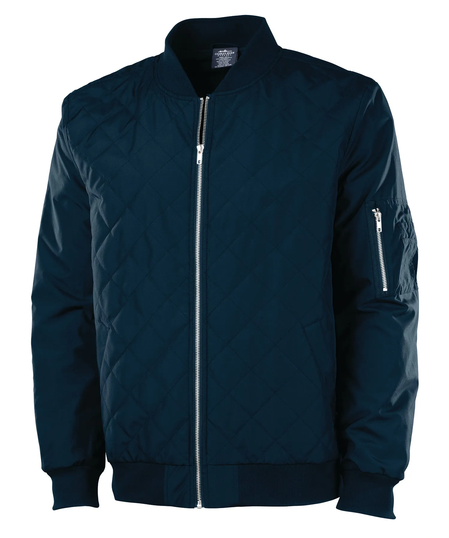 Charles River Men's Quilted Boston Flight Jacket