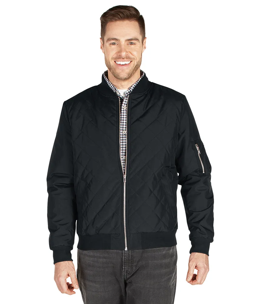 Charles River Men's Quilted Boston Flight Jacket