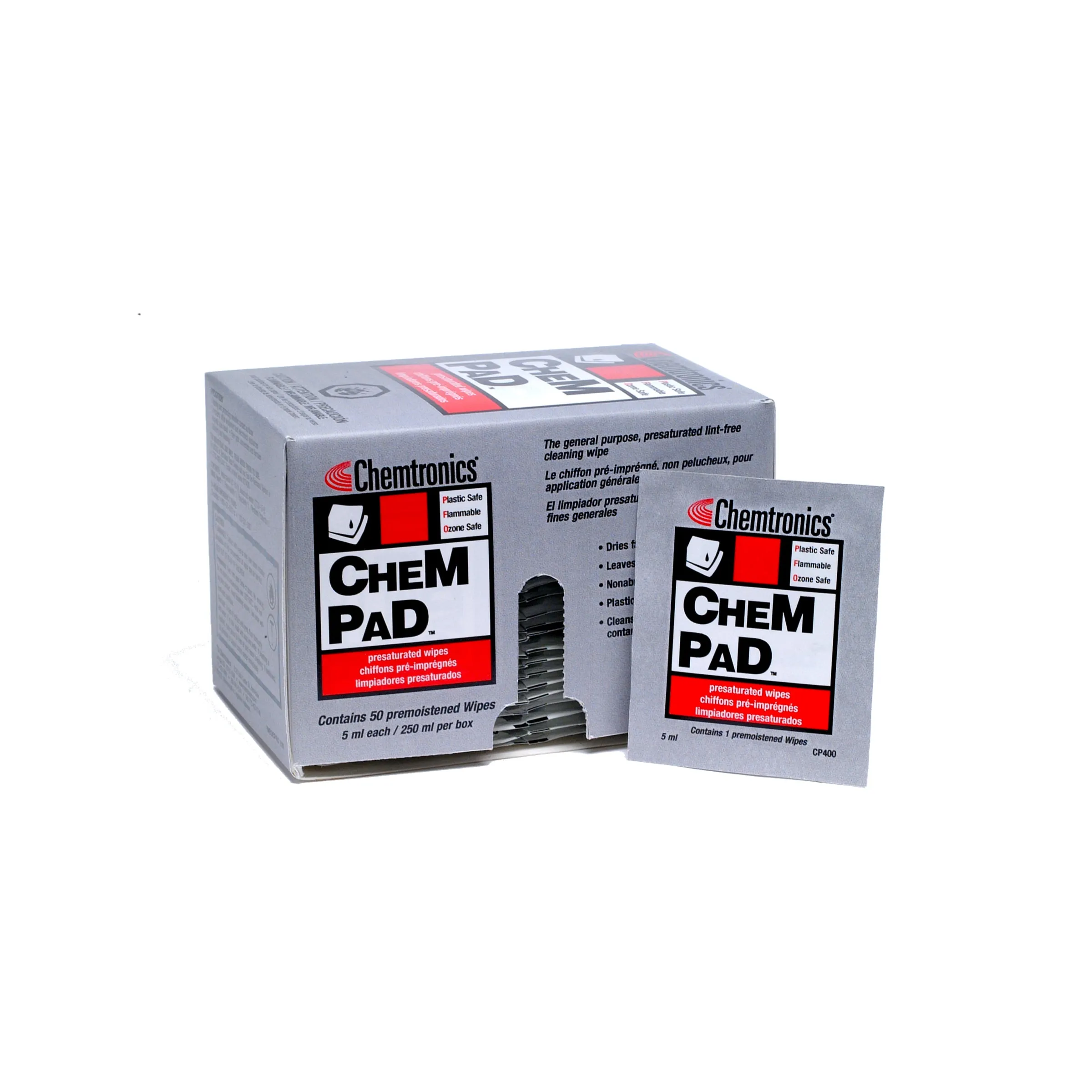 Chem Pad™ Presaturated Pads - Chemtronics