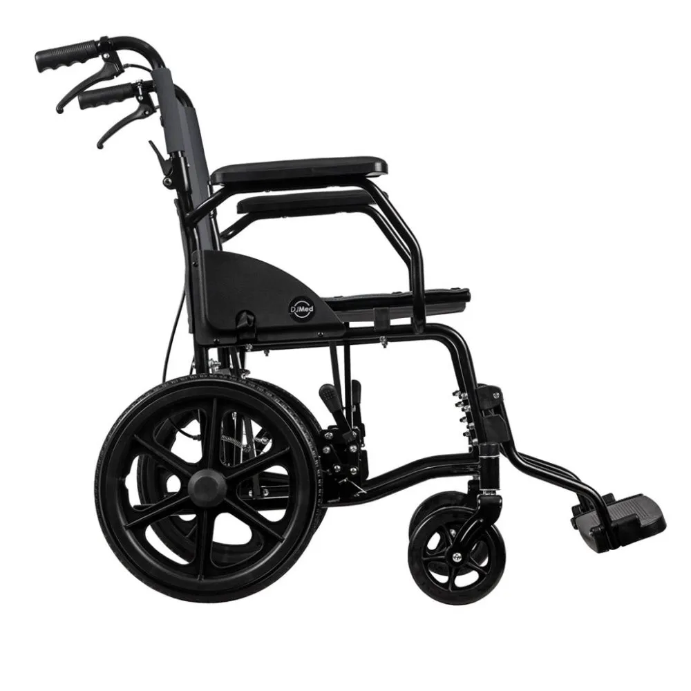 Classic Transit Wheelchair – Lightweight, Durable, and Easy to Use