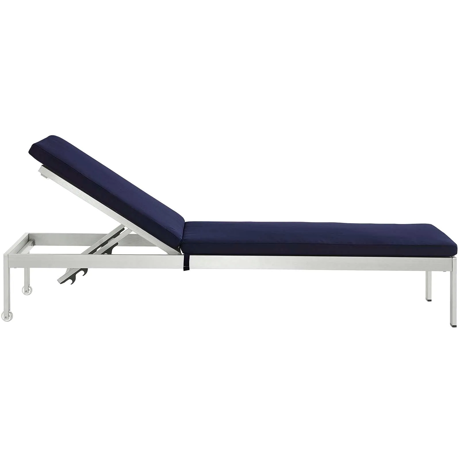 Coast Chaise with Cushions Outdoor Patio Aluminum Set of 2