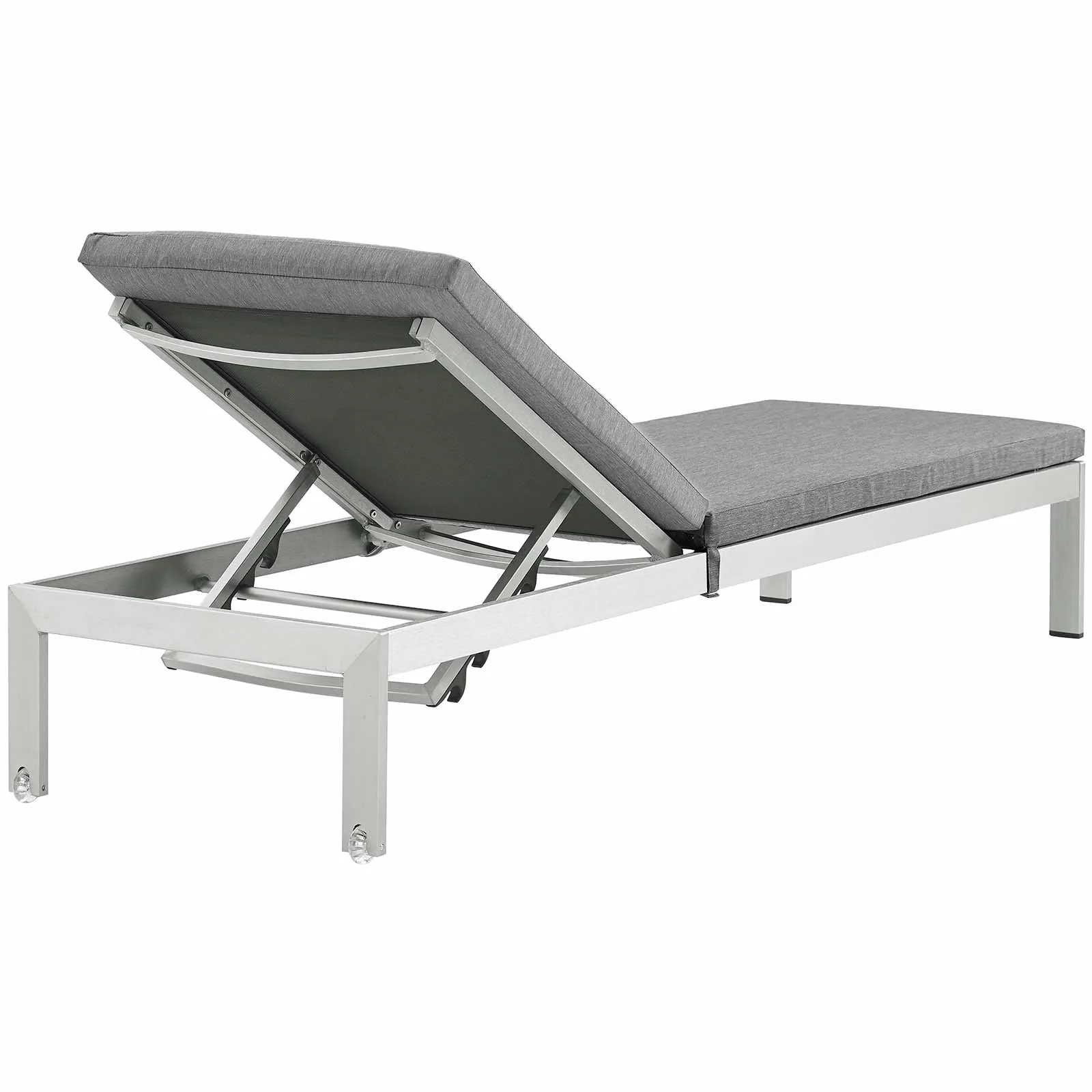 Coast Chaise with Cushions Outdoor Patio Aluminum Set of 2