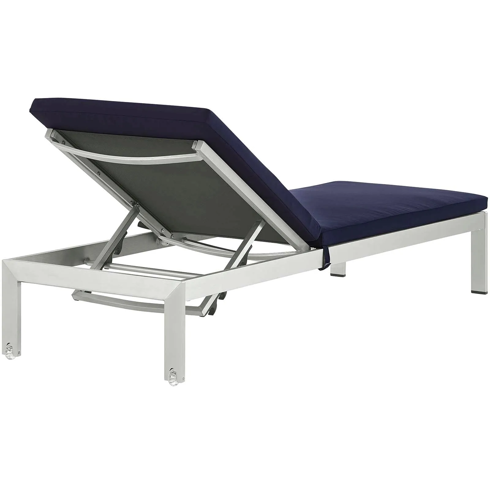 Coast Chaise with Cushions Outdoor Patio Aluminum Set of 2