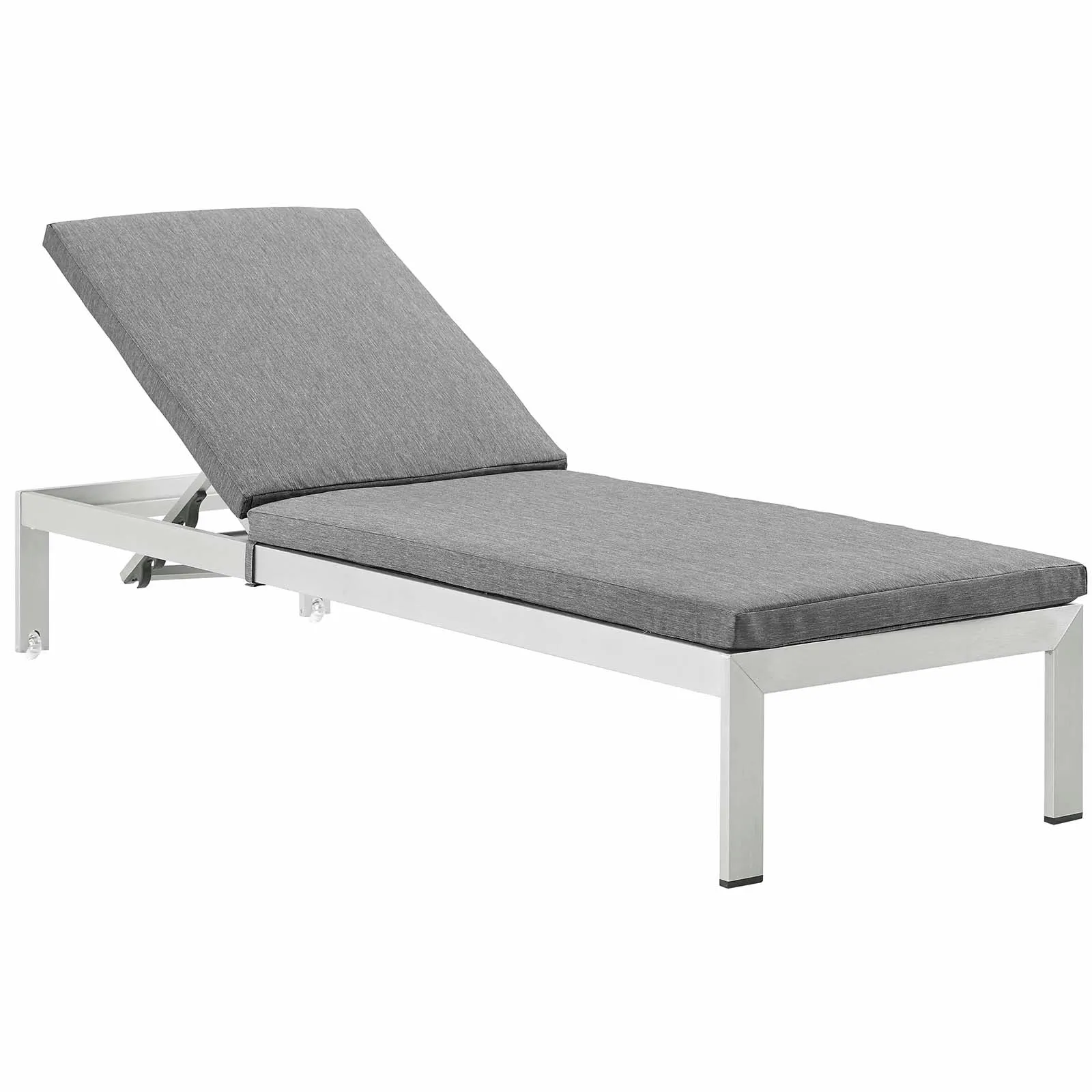 Coast Chaise with Cushions Outdoor Patio Aluminum Set of 2