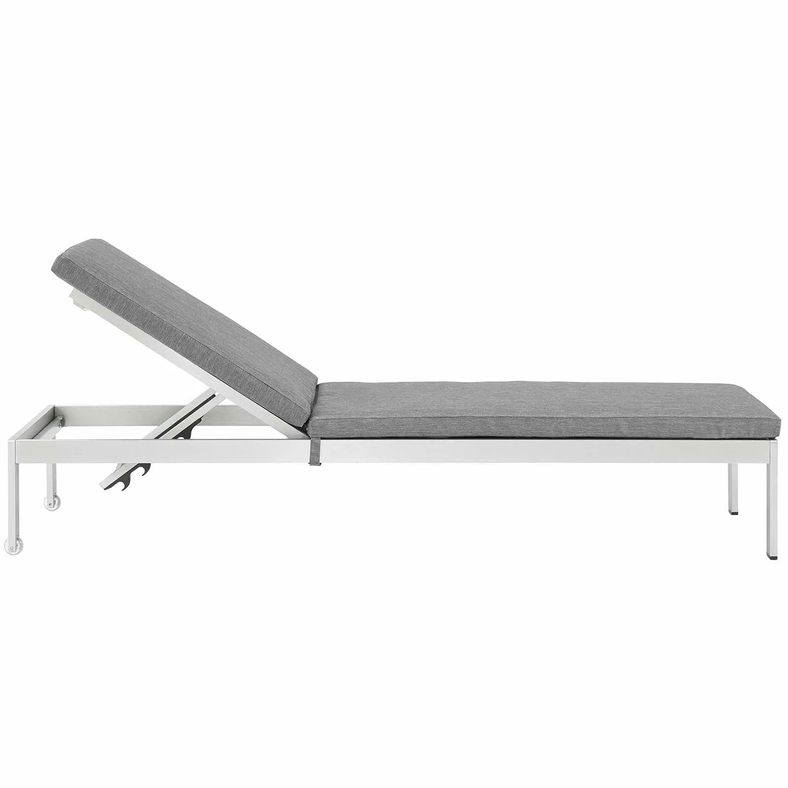 Coast Chaise with Cushions Outdoor Patio Aluminum Set of 2