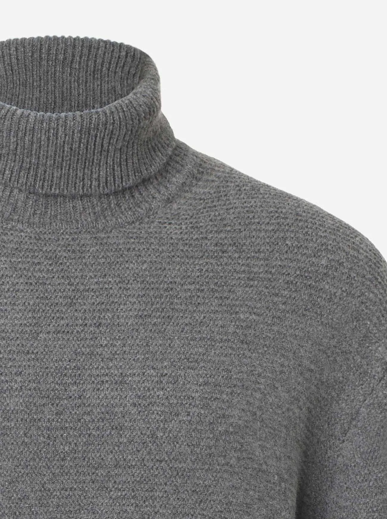 COLTON TURTLE NECK COLTON | DARK GREY MEL.