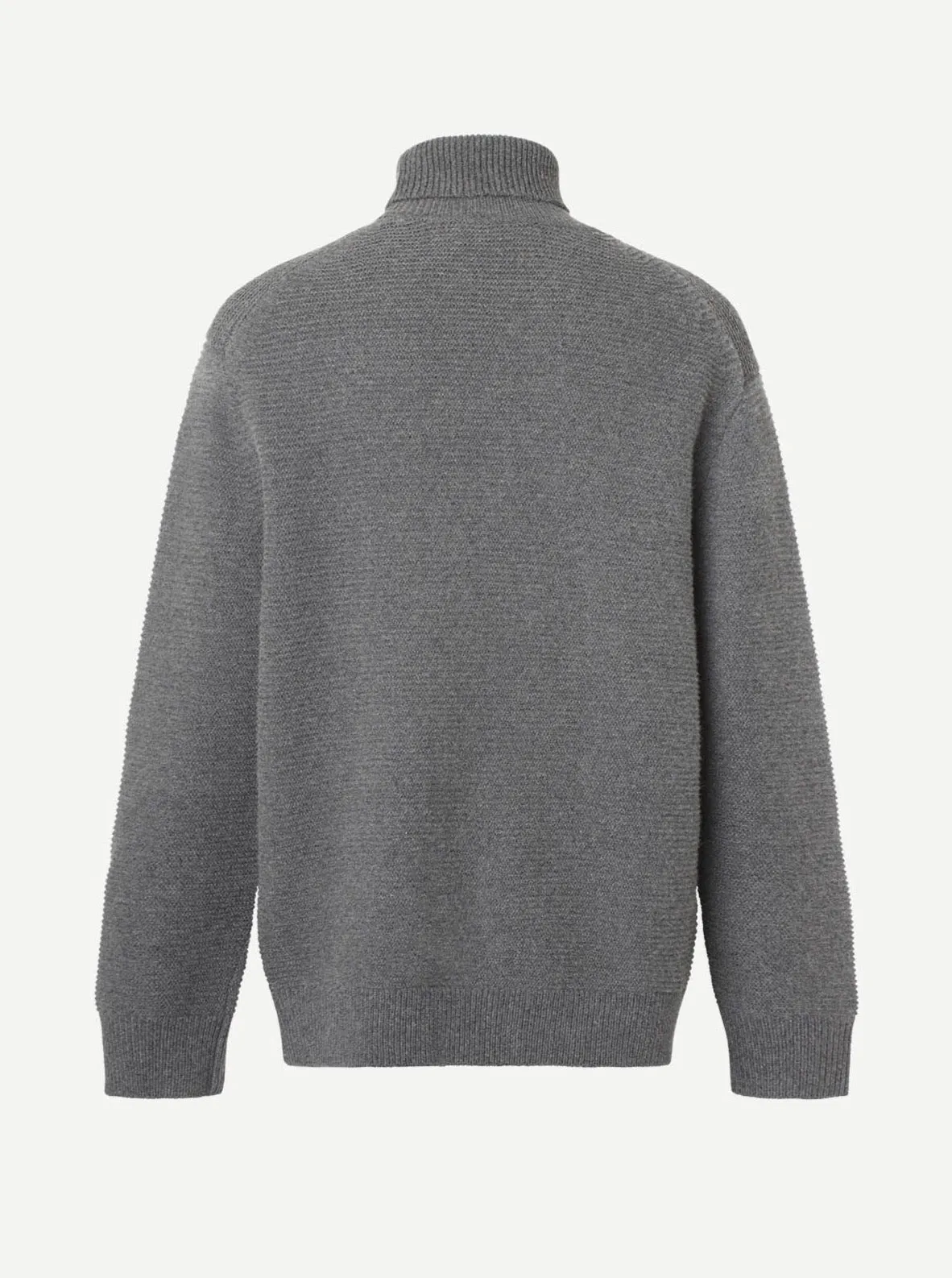 COLTON TURTLE NECK COLTON | DARK GREY MEL.