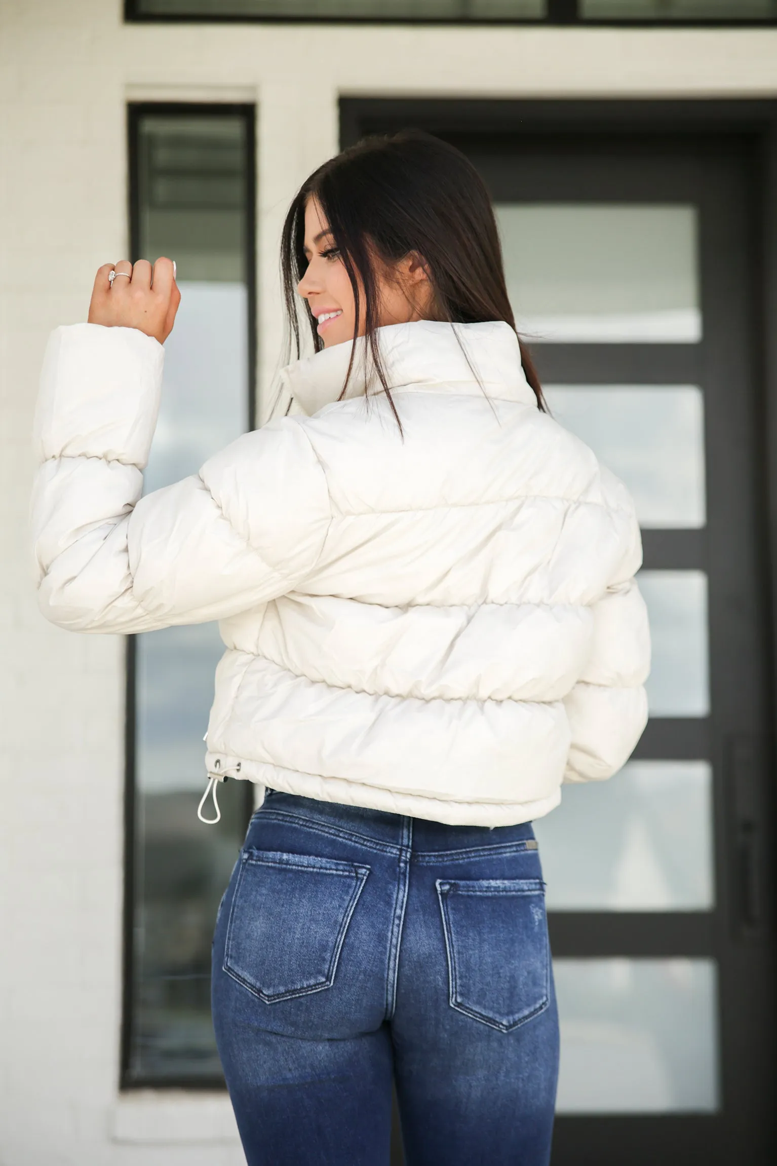 Crop Puffer Jacket