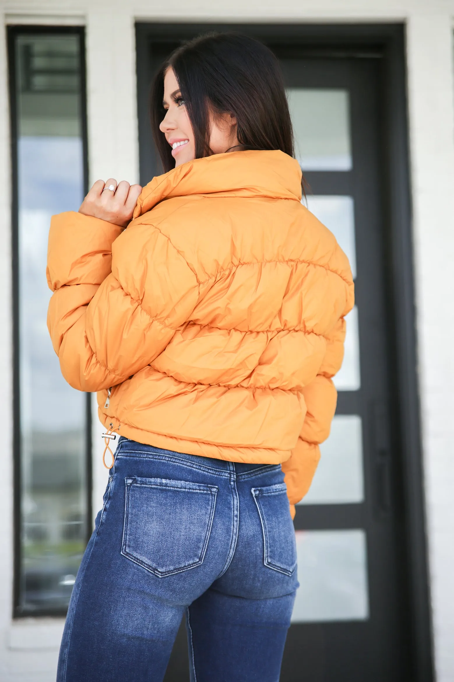 Crop Puffer Jacket