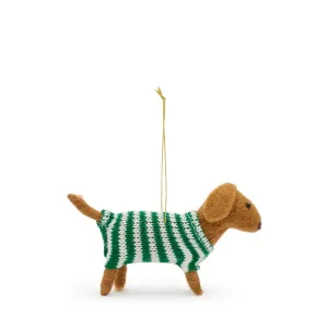 Dachshund Felt Decoration