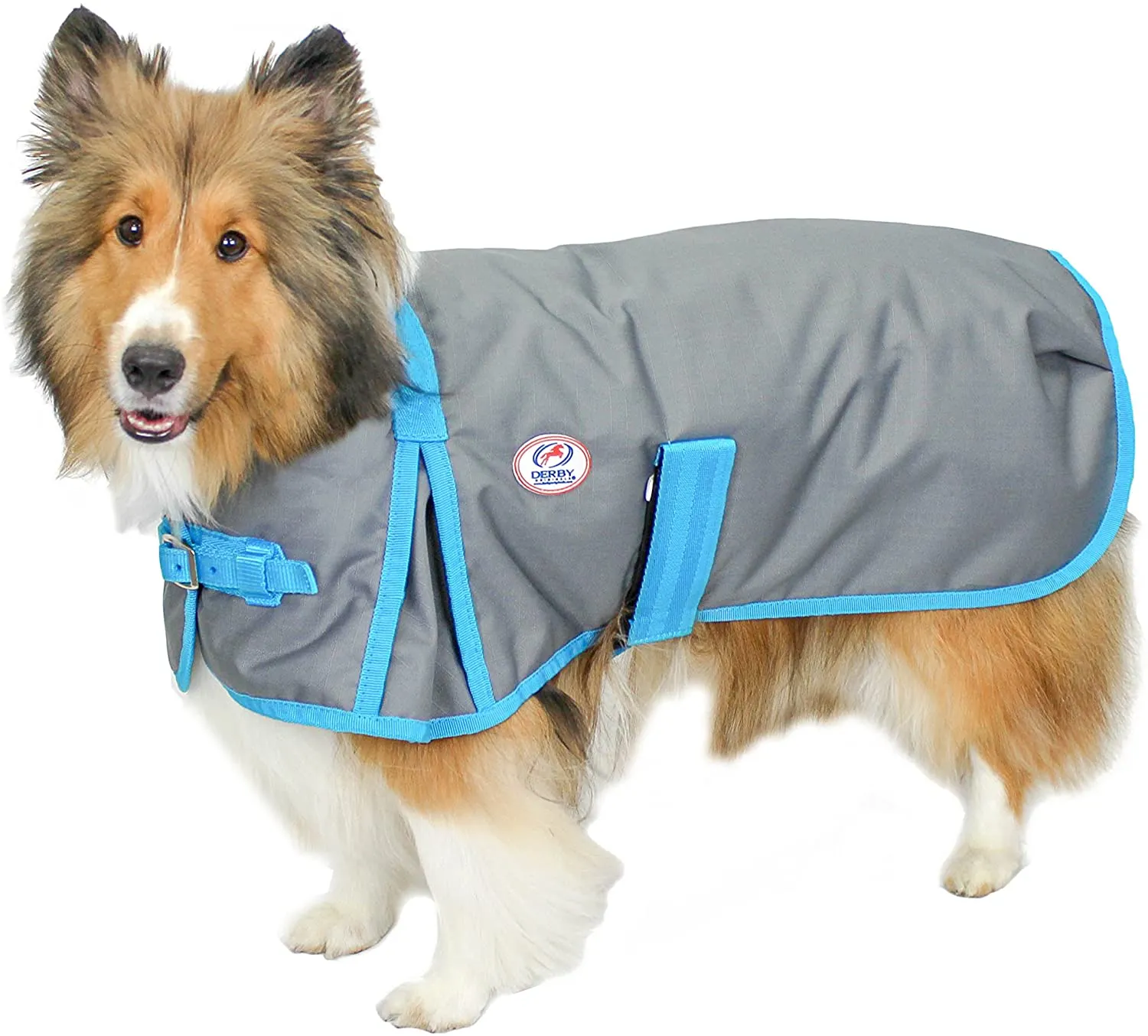 Derby Originals Solid Color Horse-Tough 600D Waterproof Ripstop Nylon Winter Dog Coat with One Year Warranty*