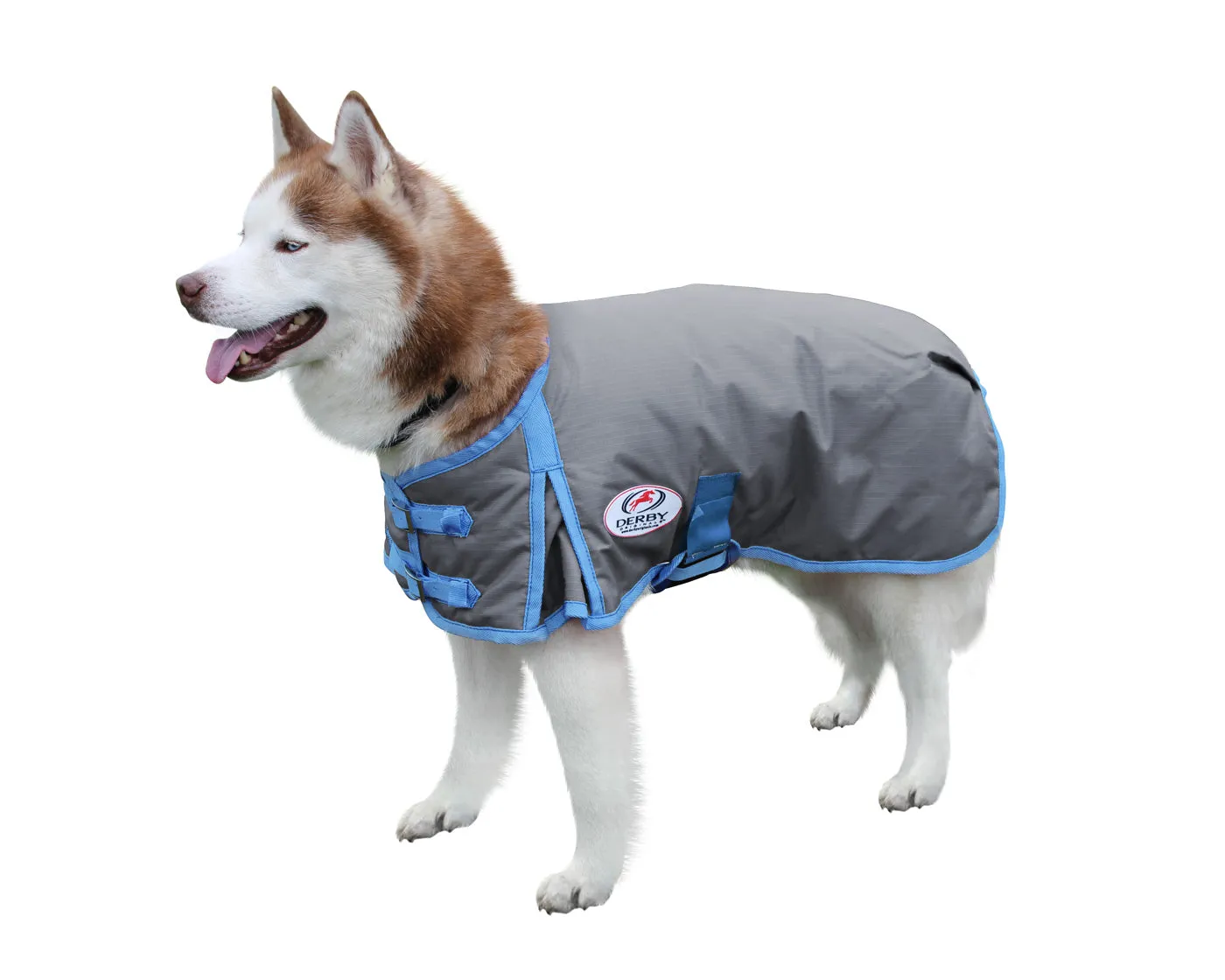 Derby Originals Solid Color Horse-Tough 600D Waterproof Ripstop Nylon Winter Dog Coat with One Year Warranty*