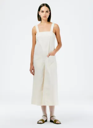 Eco Poplin Overall Midi Dress