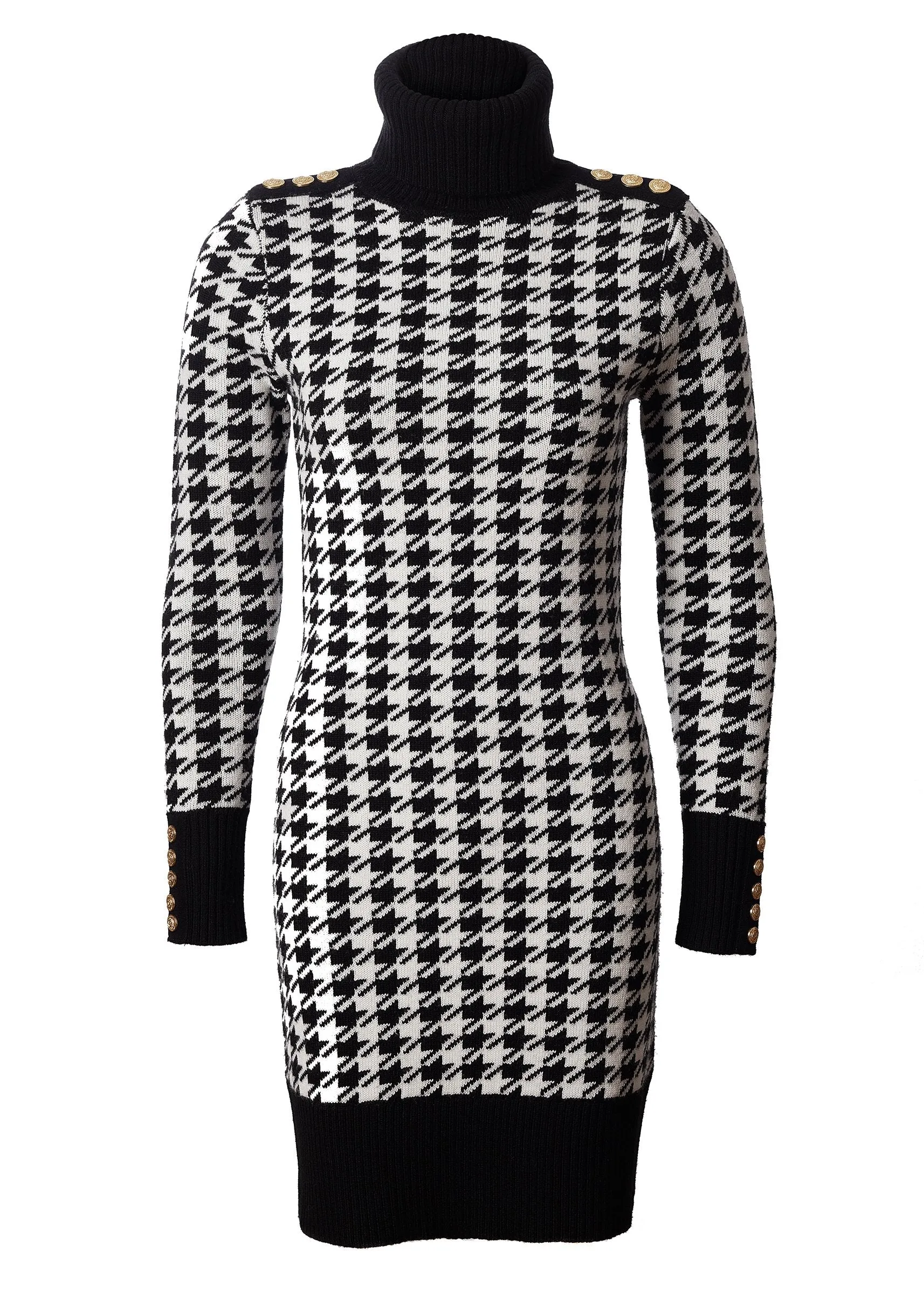 Heritage Jumper Dress (Houndstooth)