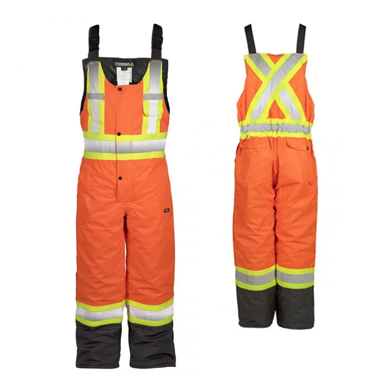 Hi-Vis Lined Bib Overall