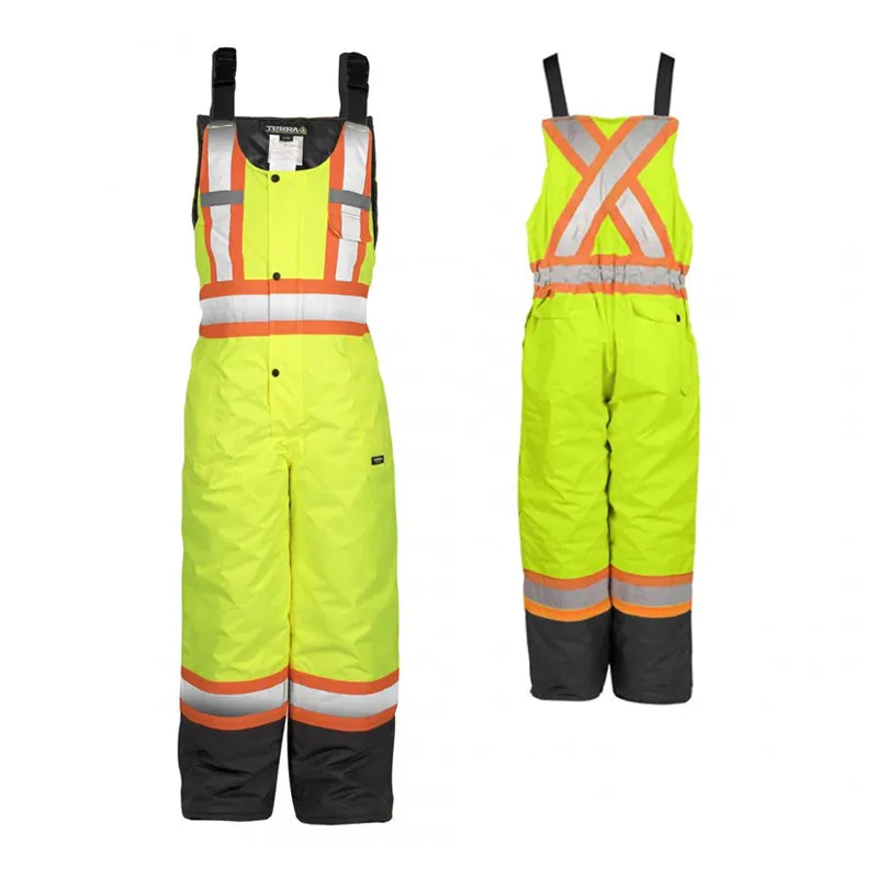 Hi-Vis Lined Bib Overall