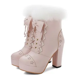 Holiday Lolita Booties