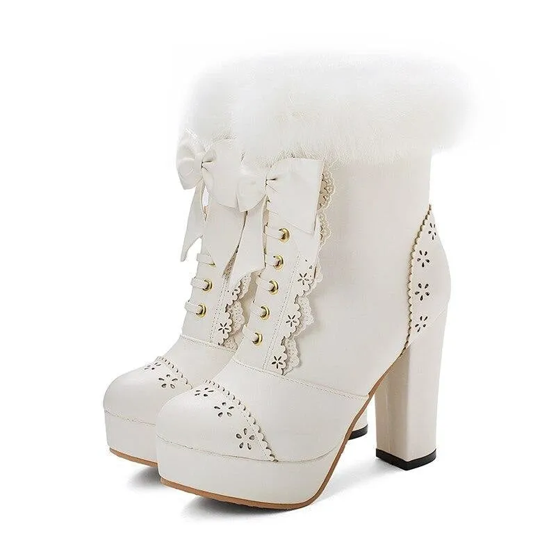 Holiday Lolita Booties