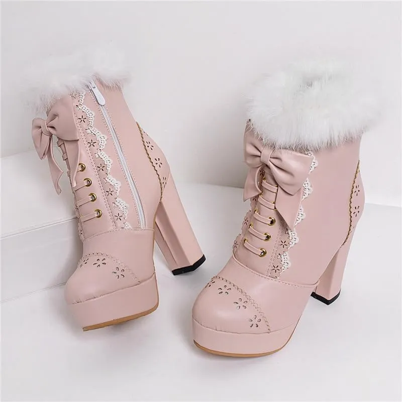 Holiday Lolita Booties