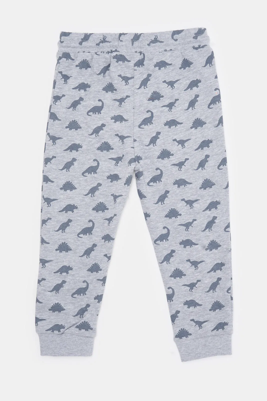 Infant Boys Black And Grey Joggers Set (Pack of 2)