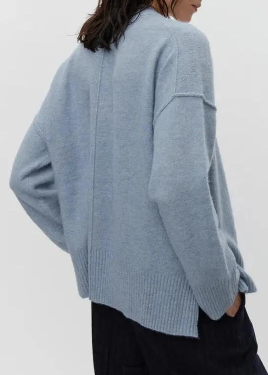 JOSIE KNIT | PIGEON BLUE MELANGE