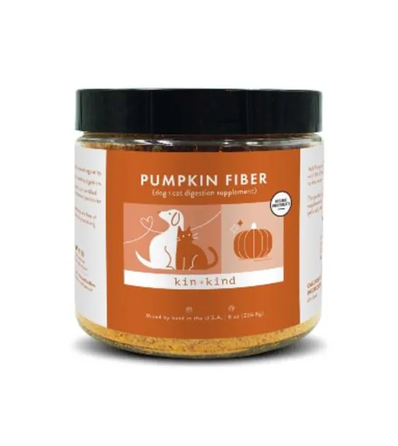 Kin Kind Pumpkin Fiber Supplement For Cats & Dogs