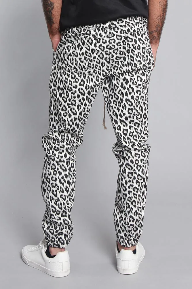 Leopard Print Joggers