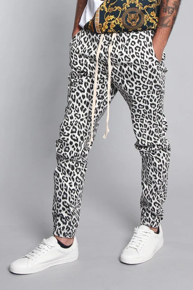 Leopard Print Joggers