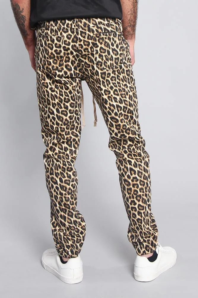 Leopard Print Joggers