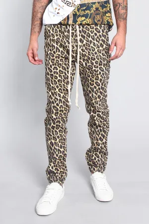 Leopard Print Joggers