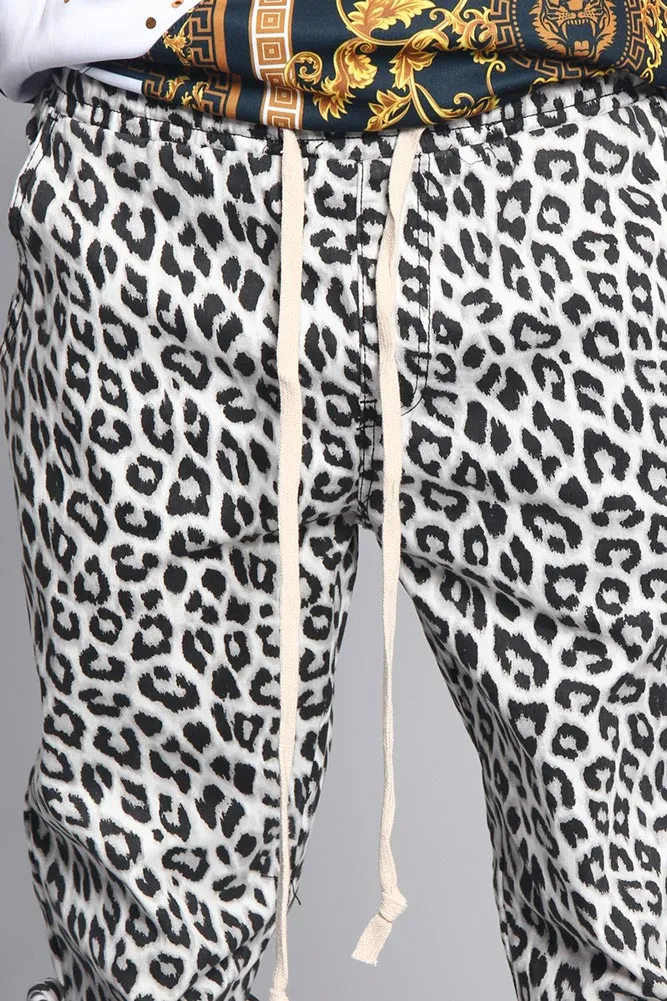 Leopard Print Joggers