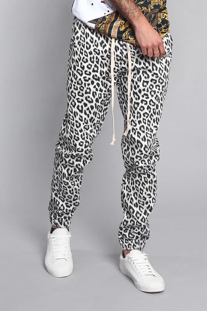 Leopard Print Joggers