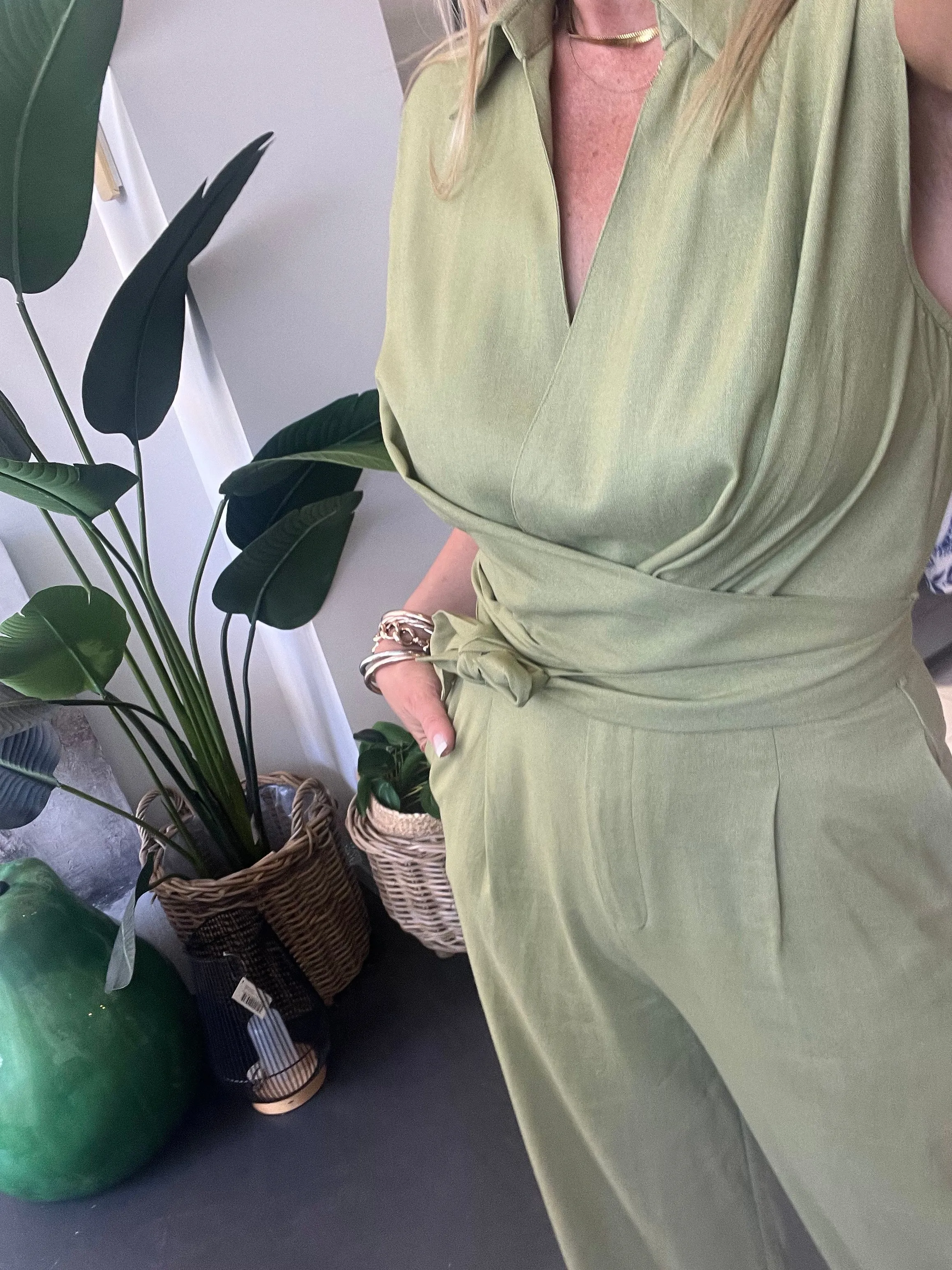 Linen Jumpsuit