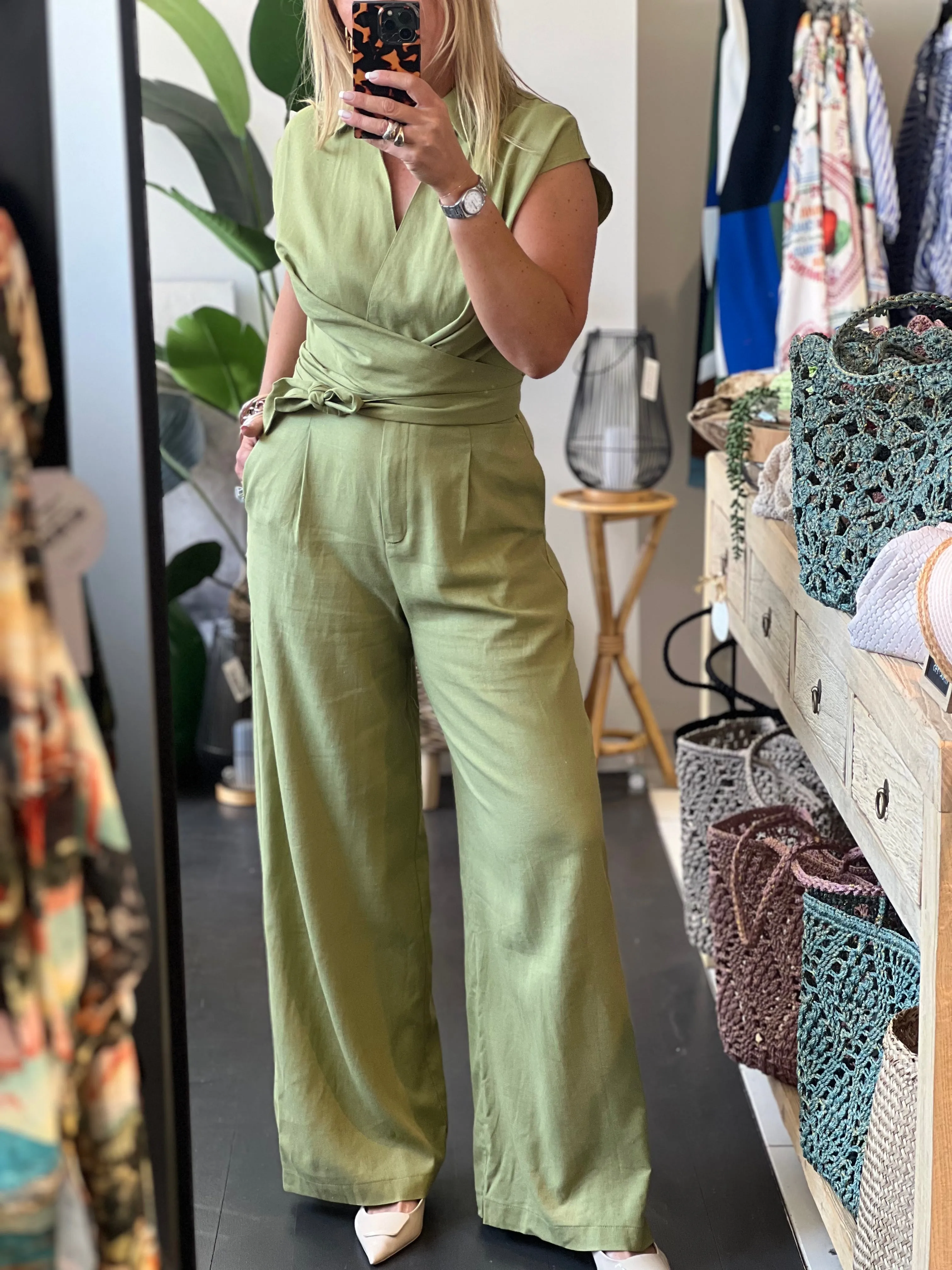 Linen Jumpsuit