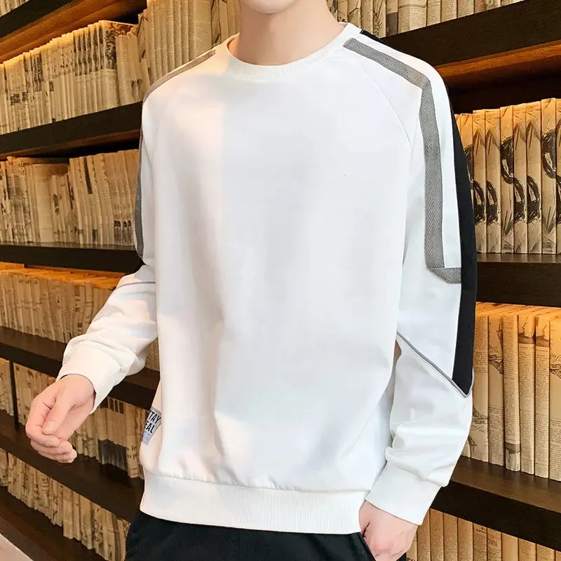 Men's loose autumn round neck sweatshirt