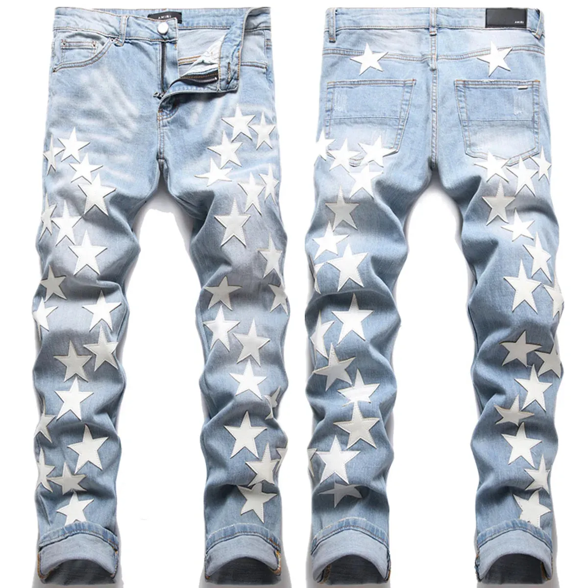 Men's Star Skinny Jeans