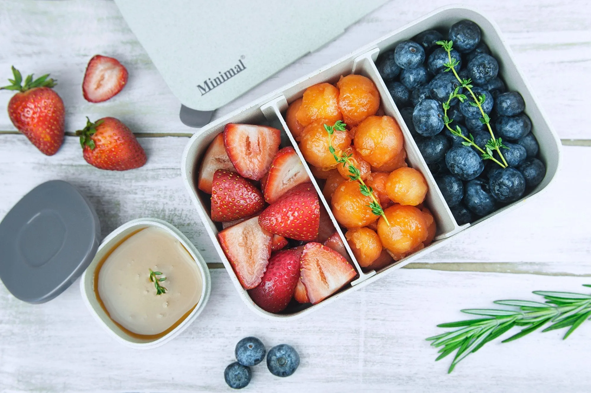 Minimal Natural Fiber Bento Box