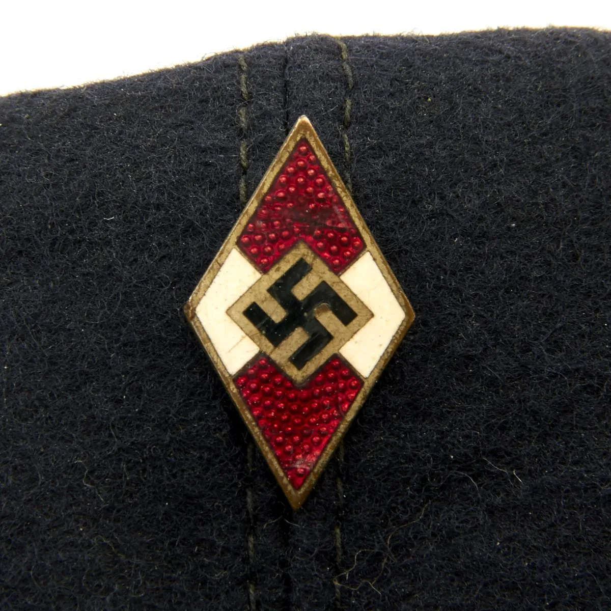 Original German WWII HJ Ski Cap - Ski Heil