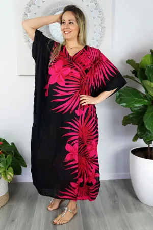 Pink Maya Kaftan one size fits AU 12-26