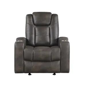 Power Glider Recliner with USB Ports and Cupholders