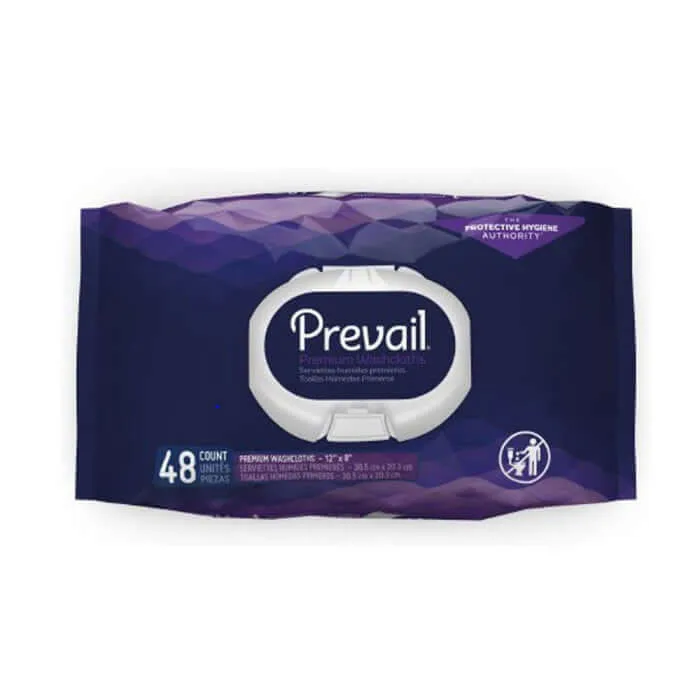 Prevail Premium Quilted Washcloths with Aloe