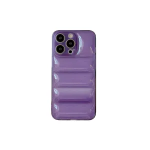 Puffer Case transparent Jacket iPhone Case